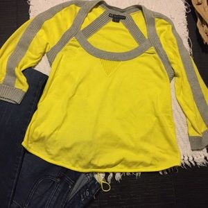 Armani Exchange| Sweater shirt| Scoop neck